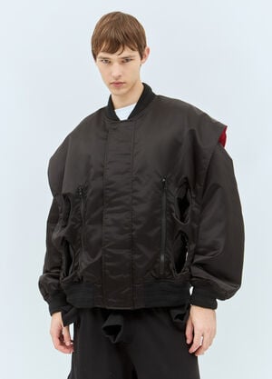 Walter Van Beirendonck トンネルボンバージャケット ブラック wlt0158001