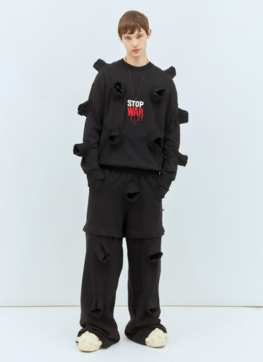 Walter Van Beirendonck Boom Sweatshirt Black wlt0158011