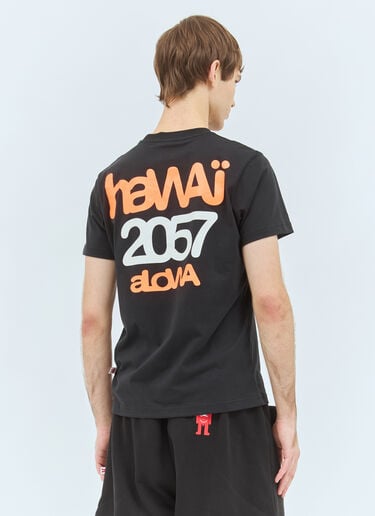 하와이 티셔츠 Walter Van Beirendonck 하와이 티셔츠 블랙 wlt0158012