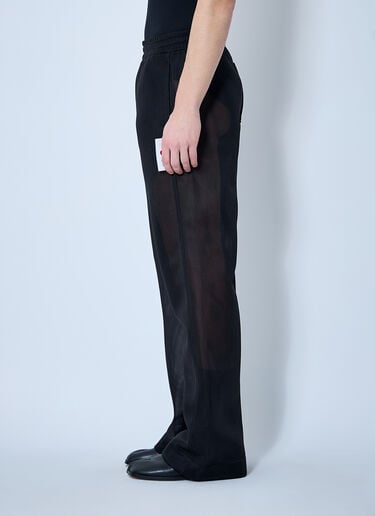 メッシュパンツ Walter Van Beirendonck メッシュパンツ ブラック wlt0160001