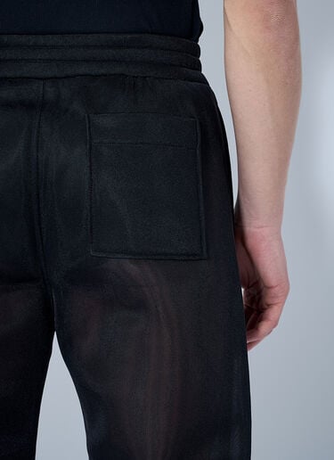 メッシュパンツ Walter Van Beirendonck メッシュパンツ ブラック wlt0160001