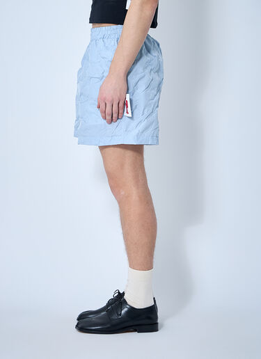 Walter Van Beirendonck 퀼팅 쇼츠  라이트 블루 wlt0160002
