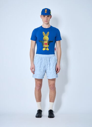 Bunny Micro T-Shirt Walter Van Beirendonck Bunny Micro T-Shirt Blue wlt0160010