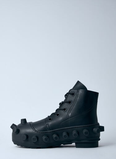 Boom 皮靴 Walter Van Beirendonck Boom 皮靴 黑色 wlt0160013