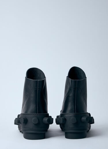 Walter Van Beirendonck Boom 皮靴  黑色 wlt0160013