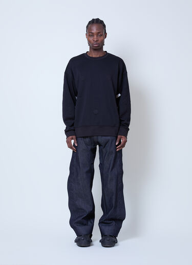 テキストプリント スウェットシャツ Walter Van Beirendonck x G-STAR テキストプリント スウェットシャツ ブラック wlt0160027