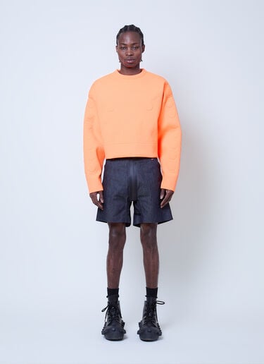 Embossed Knit Sweater Walter Van Beirendonck x G-STAR Embossed Knit Sweater Orange wlt0160028