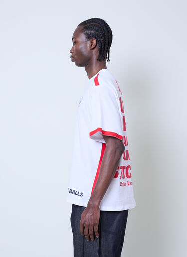 Walter Van Beirendonck x G-STAR ロゴモチーフTシャツ  ホワイト wlt0160029