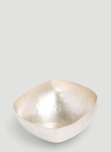 Tom Dixon Large Square Bash Vessel Silver wps0638028
