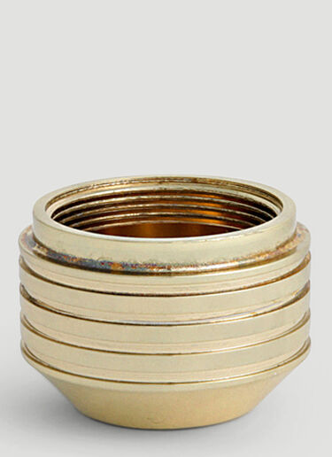 Tom Dixon Small Cog Container Gold wps0638031