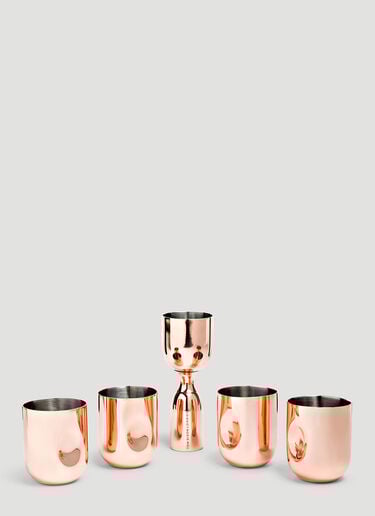 Plum Shot Glasses Set Tom Dixon Plum Shot Glasses Set Pink wps0638128