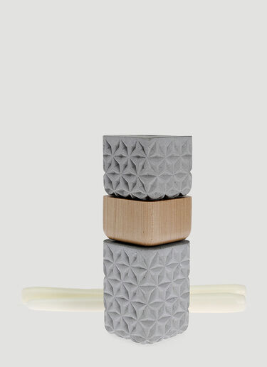 House of Today Concrete Candle Holder Grey wps0638182