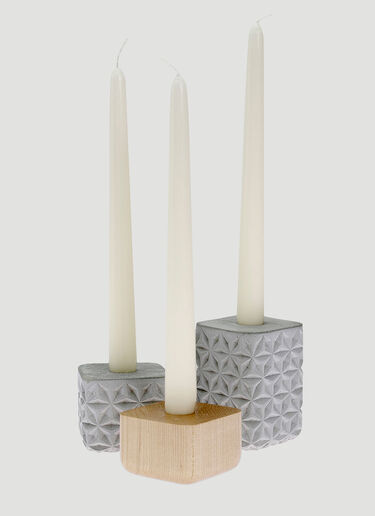 House of Today Concrete Candle Holder Grey wps0638182