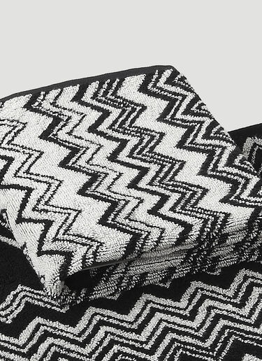 Keith Bath Towel Set Missoni Home Keith Bath Towel Set Black wps0642153