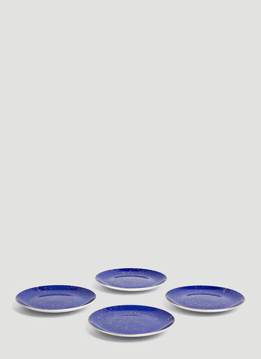 'Lapis' canapé plate, set of four L'Objet 'Lapis' canapé plate, set of four Blue wps0642301