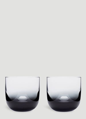 Tom Dixon Set of Two Tank Whiskey Glasses White wps0644104