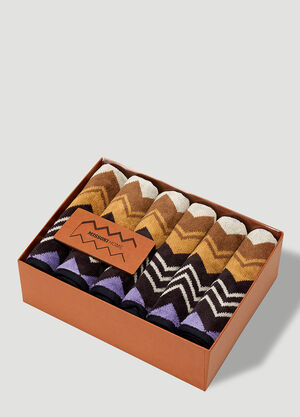 Missoni  Set of Six Giacomo Face Towels Multicolour wps0644196