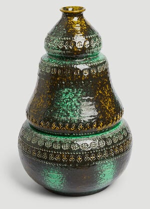 Bitossi Ceramiche Two Piece Vase Green wps0644281
