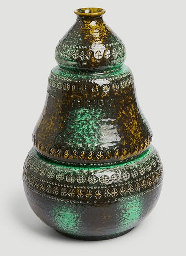 Two Piece Vase Bitossi Ceramiche Two Piece Vase Green wps0644281