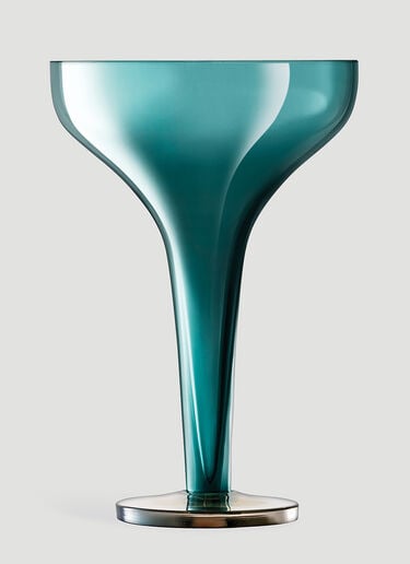 Set of Two Epoque Champagne Saucer LSA International Set of Two Epoque Champagne Saucer Blue wps0644398