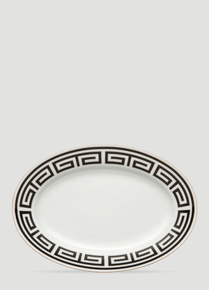 Ginori 1735 Labirinto Oval Platter Black wps0644457