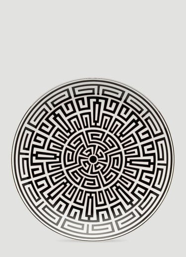 Ginori 1735 Labirinto Venezia Plate Black wps0644471