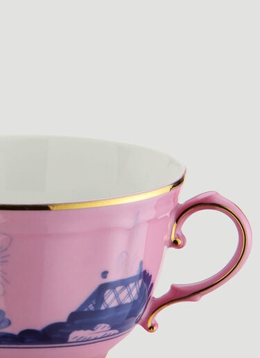Set of Two Oriente Italiano Teacup Ginori 1735 Set of Two Oriente Italiano Teacup Pink wps0644493