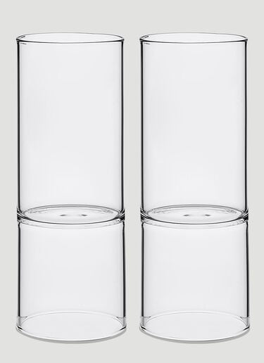 Fferrone Design Set of Two Revolution Wine Glass Transparent wps0644552