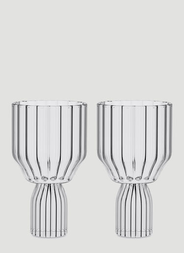 Set of Two Margot Red Wine Goblets Fferrone Design Set of Two Margot Red Wine Goblets Transparent wps0644564