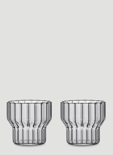 Set of Two Boyd Glasses Fferrone Design Set of Two Boyd Glasses Transparent wps0644569
