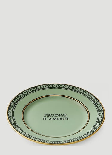 Gucci Set of Two Prodige d'Amour Bread Plate Green wps0670017