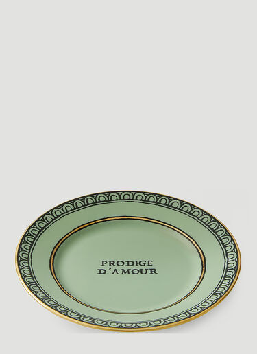 Set of Two Prodige d'Amour Bread Plate Gucci Set of Two Prodige d'Amour Bread Plate Green wps0670017