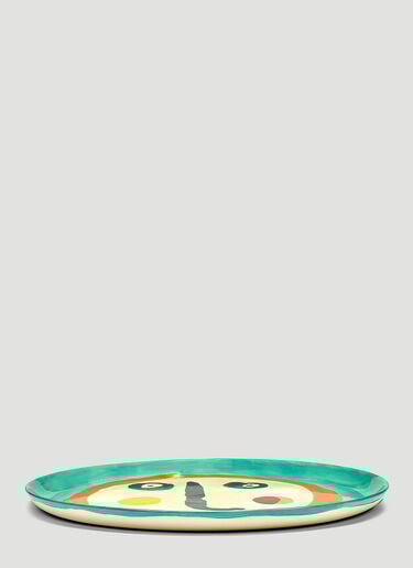 Feast Face 2 Serving Plate Serax Feast Face 2 Serving Plate Blue wps0670090