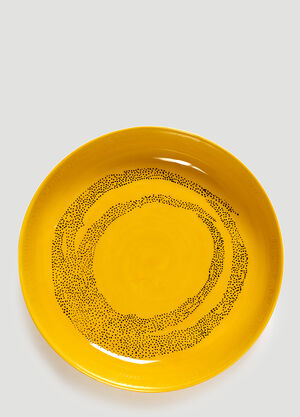 Serax Set of Two Feast Plates Yellow wps0670091