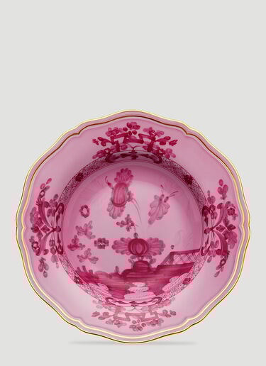 Ginori 1735 Set of Two Oriente Italiano Soup Plate Purple wps0670111