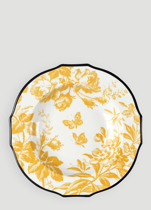 Gucci Set of Two Herbarium Soup Bowl Yellow wps0670151