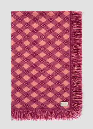 Gucci GG Check Blanket Burgundy wps0670167