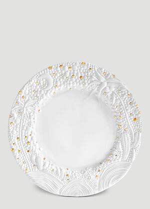 L'Objet Mojave Dessert Charger Plate White wps0670232