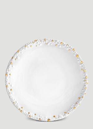 L'Objet Mojave Dinner  Plate White wps0670233