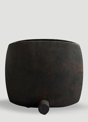 101 Copenhagen Guggenheim Square Vase Brown wps0670328