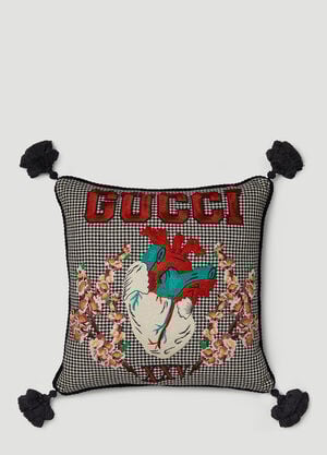 Gucci Logo Heart Cushion Black wps0680034