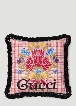 Gucci Bouquet Square Cushion Pink wps0680035