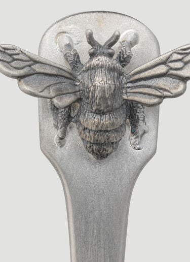 Set of Two Bee Coffee Spoons Gucci Set of Two Bee Coffee Spoons Silver wps0680040