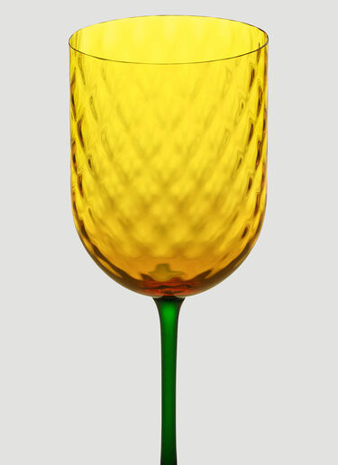 Hand-Blown Murano Red Wine Glass Dolce & Gabbana Casa Hand-Blown Murano Red Wine Glass Multicoloured wps0690038
