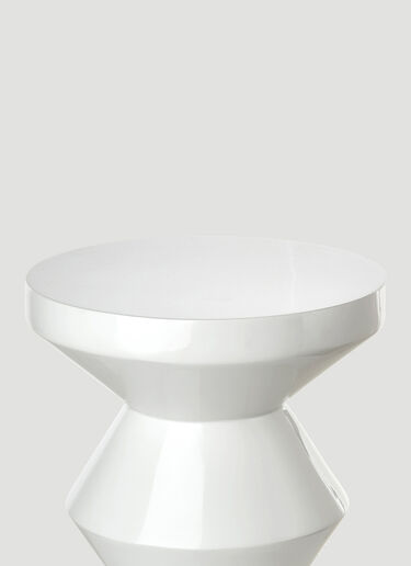 Zig Zag Stool POLSPOTTEN Zig Zag Stool White wps0690117