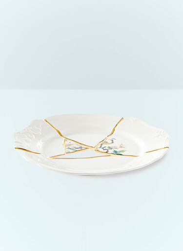 Kintsugi N. 2 Dinner Plate Seletti Kintsugi N. 2 Dinner Plate White wps0691120