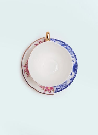 Hybrid Zenobia Teacup With Saucer Seletti Hybrid Zenobia Teacup With Saucer Multicolour wps0691135