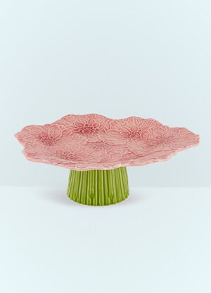 Bordallo Pinheiro Maria Flor Cake Stand Pink wps0691203