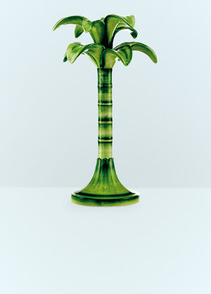 Les Ottomans Large Palm Candleholder Green wps0691231