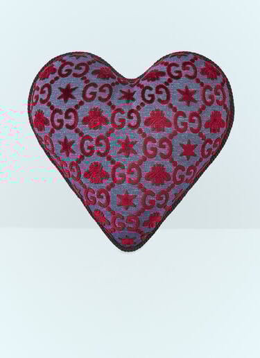 Gucci GG Heart Shaped Cushion Red wps0691239